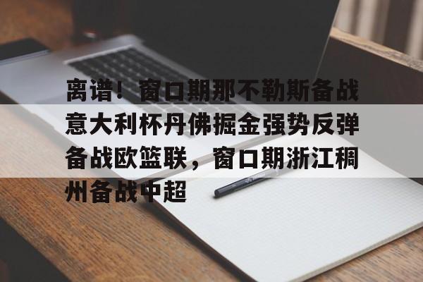 包含离谱！窗口期那不勒斯备战意大利杯丹佛掘金强势反弹备战欧篮联，窗口期浙江稠州备战中超的词条